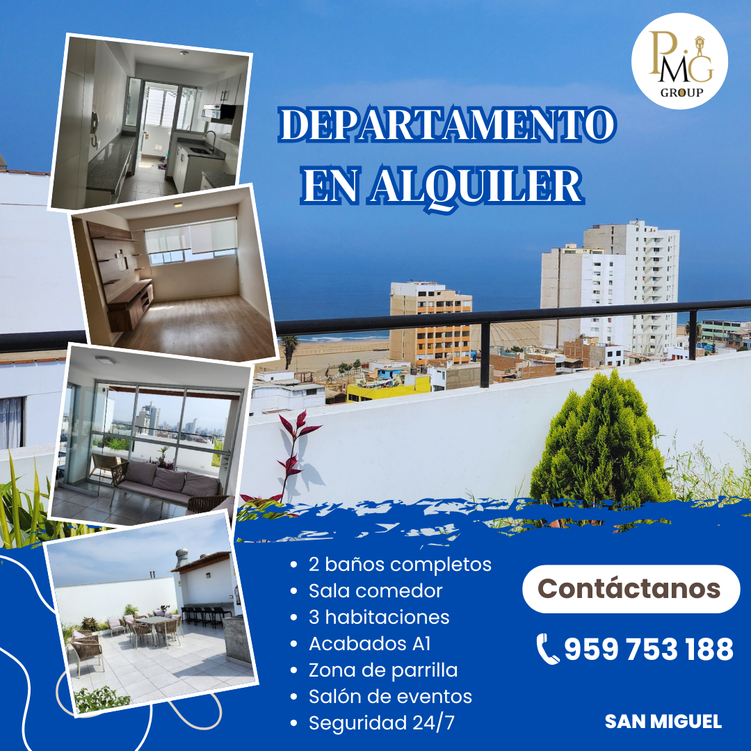 Departamento en Alquiler en San Miguel